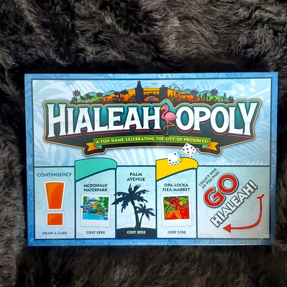 HIALEAHOPOLY GO HIALEAH MONOPOLY GAME SEALED